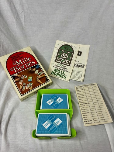 Mille bornes card - bornes, game