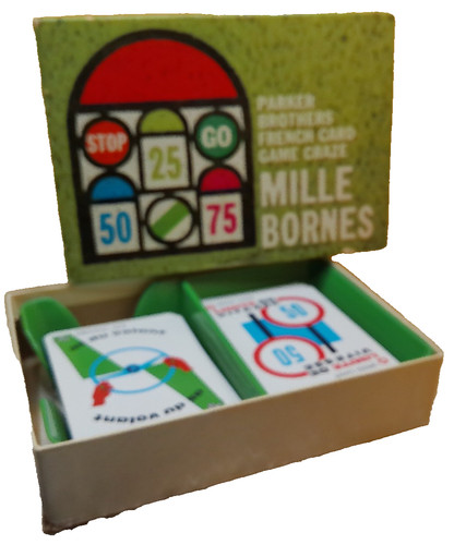 Mille bornes card game - mille,